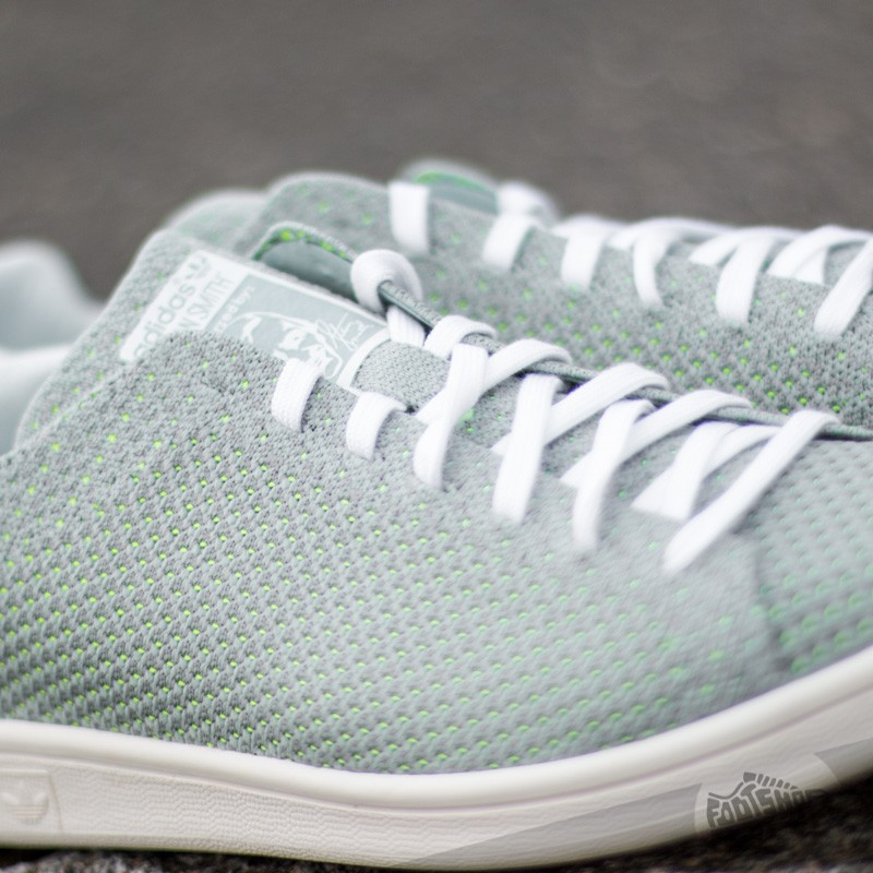 Sko til mænd adidas Stan Smith Primeknit Mist Slate/White/Chalk White