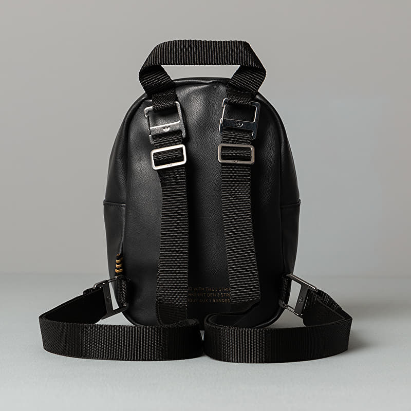 adidas compact black leather backpack Mini for Women  Small Bag for Travel, Gym, Festival & More wallet and sunglasses adidas Mini PU Backpack Black
