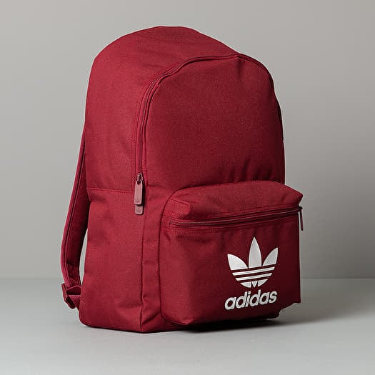Adidas trefoil discount backpack maroon