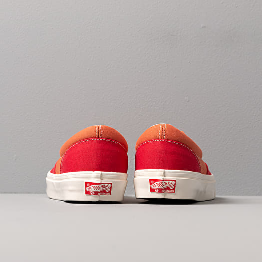 Red on sale orange vans