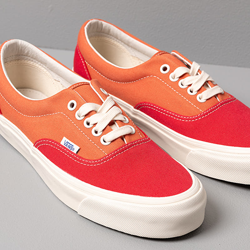 Vans OG Era LX (Canvas) Racing Red/ Orange | Footshop