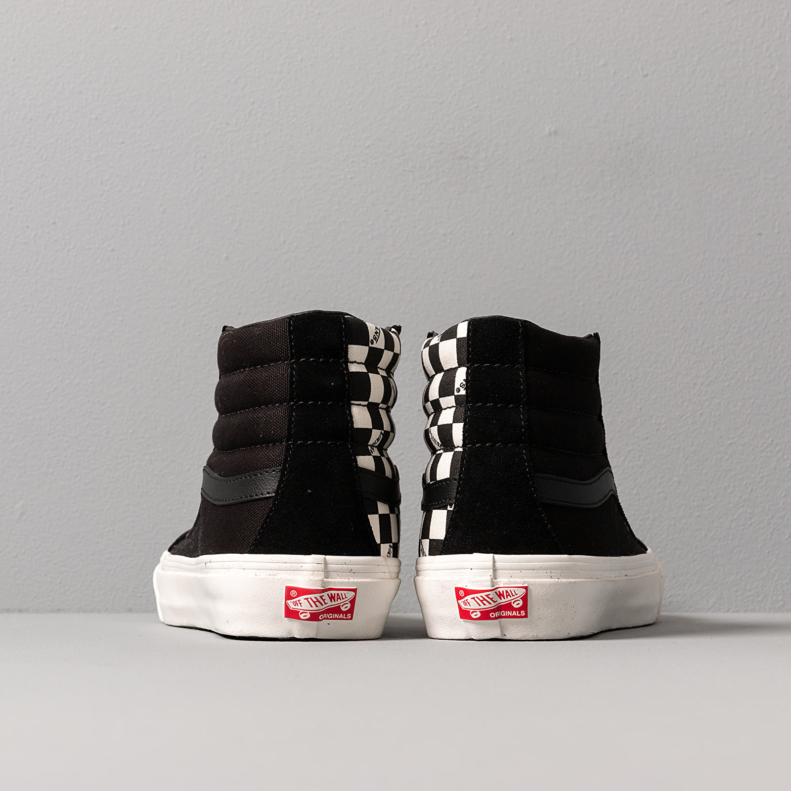 Scarpe uomo Vans Vault OG Style 138 LX (Suede/ Canvas) Black/ Checkerboard