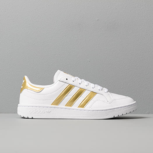 Frauen adidas Team Court W Ftw White Gold Metalic Ftw White Footshop