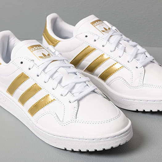 Women s shoes adidas Team Court W Ftw White Gold Metalic Ftw White Footshop