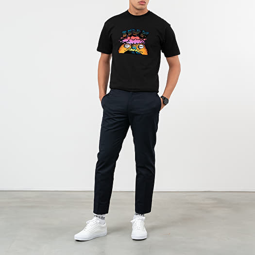 T shirts HUF Pulp Tee Black Footshop