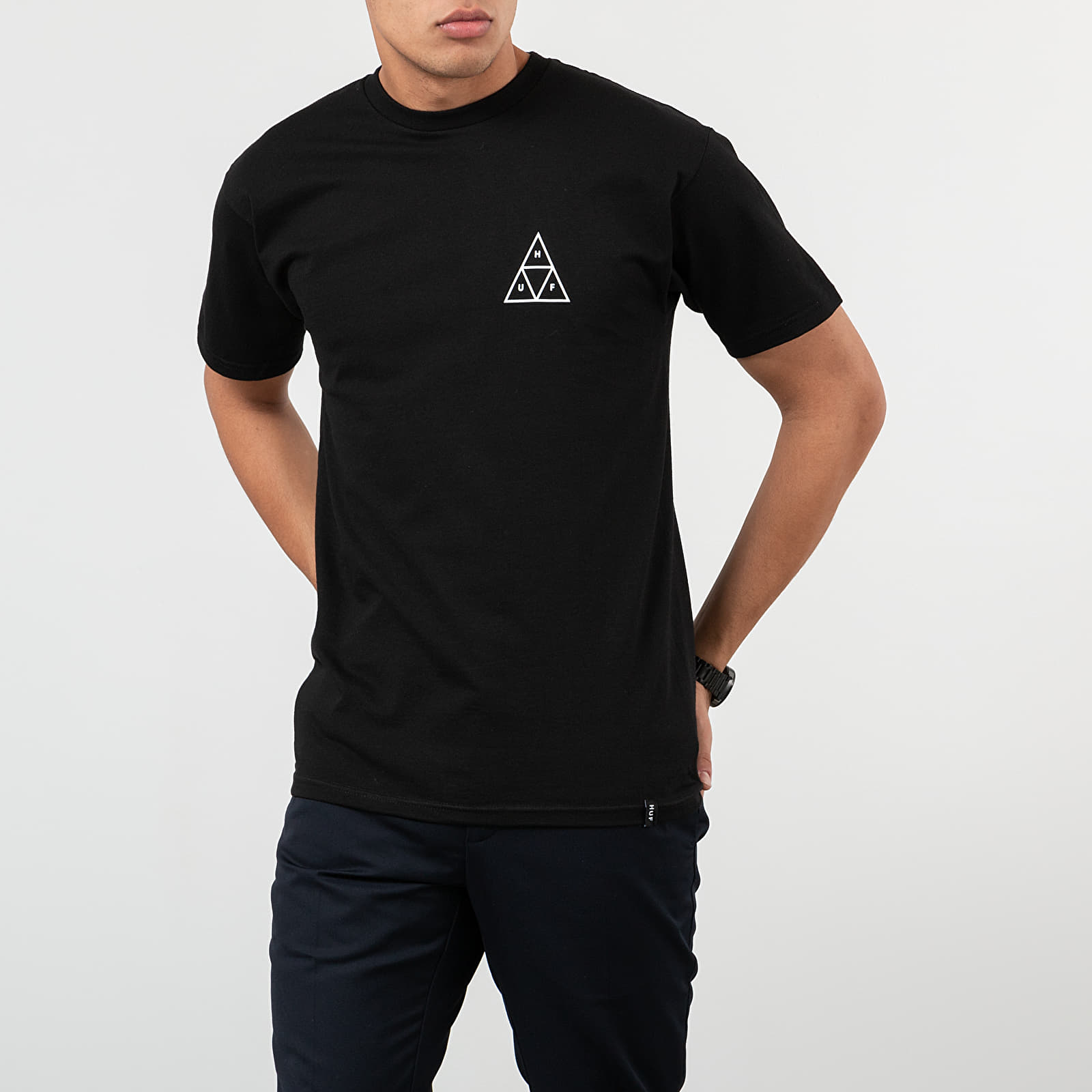Camisetas HUF Comics Triple Triangle Tee Black