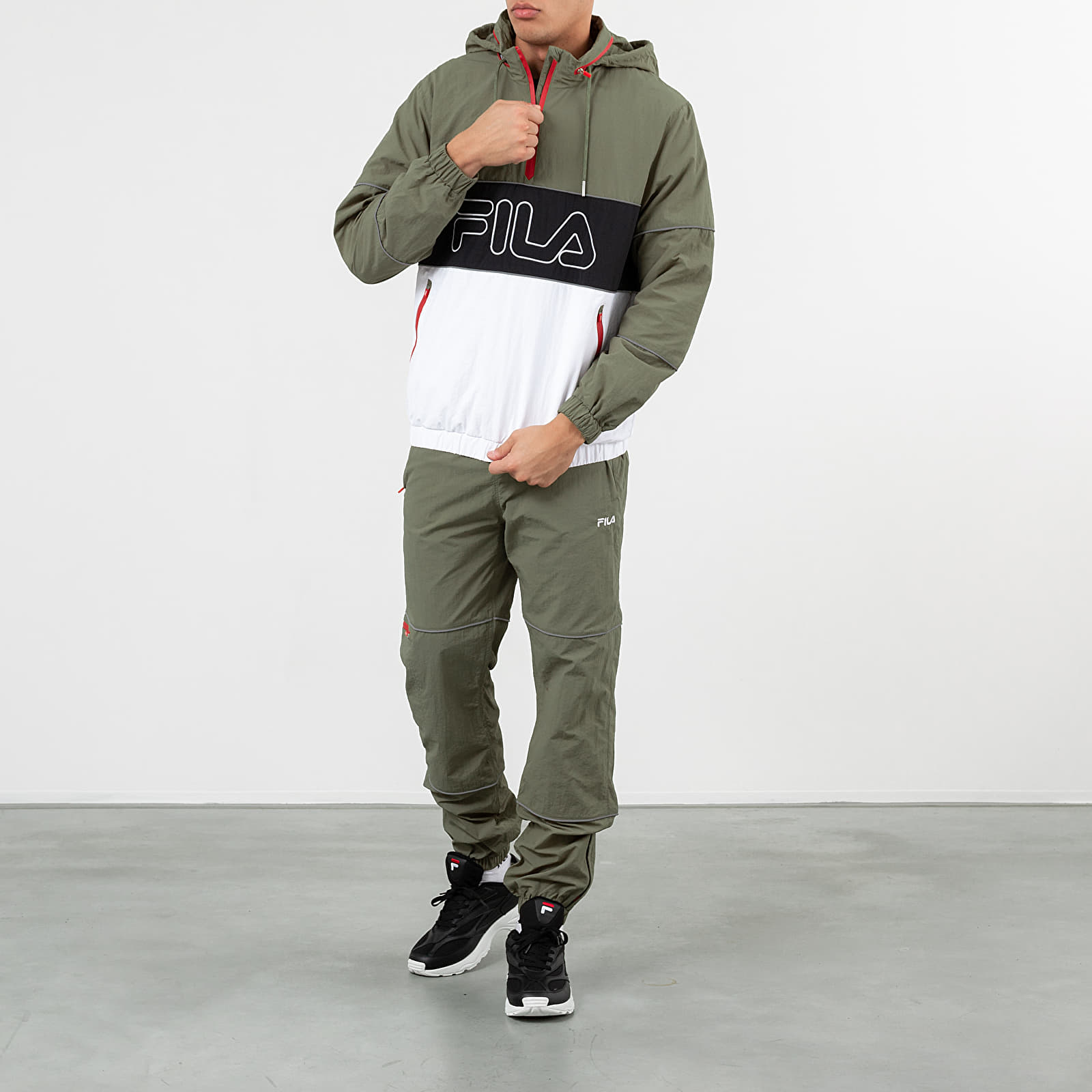 Jackets FILA Windbreaker Jacket Green