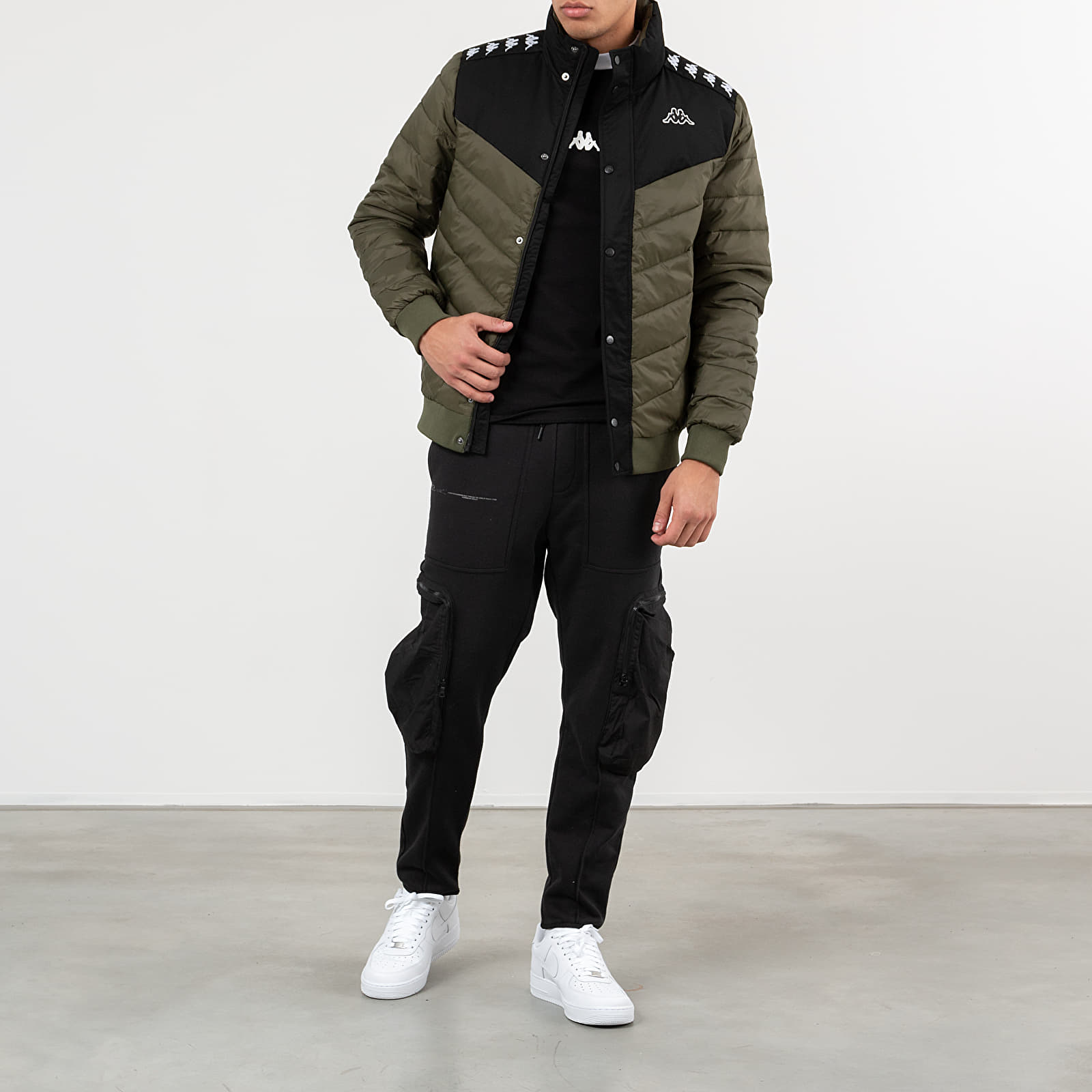 Jackets Kappa Banda Aobi Jacket Green Africa/ Black