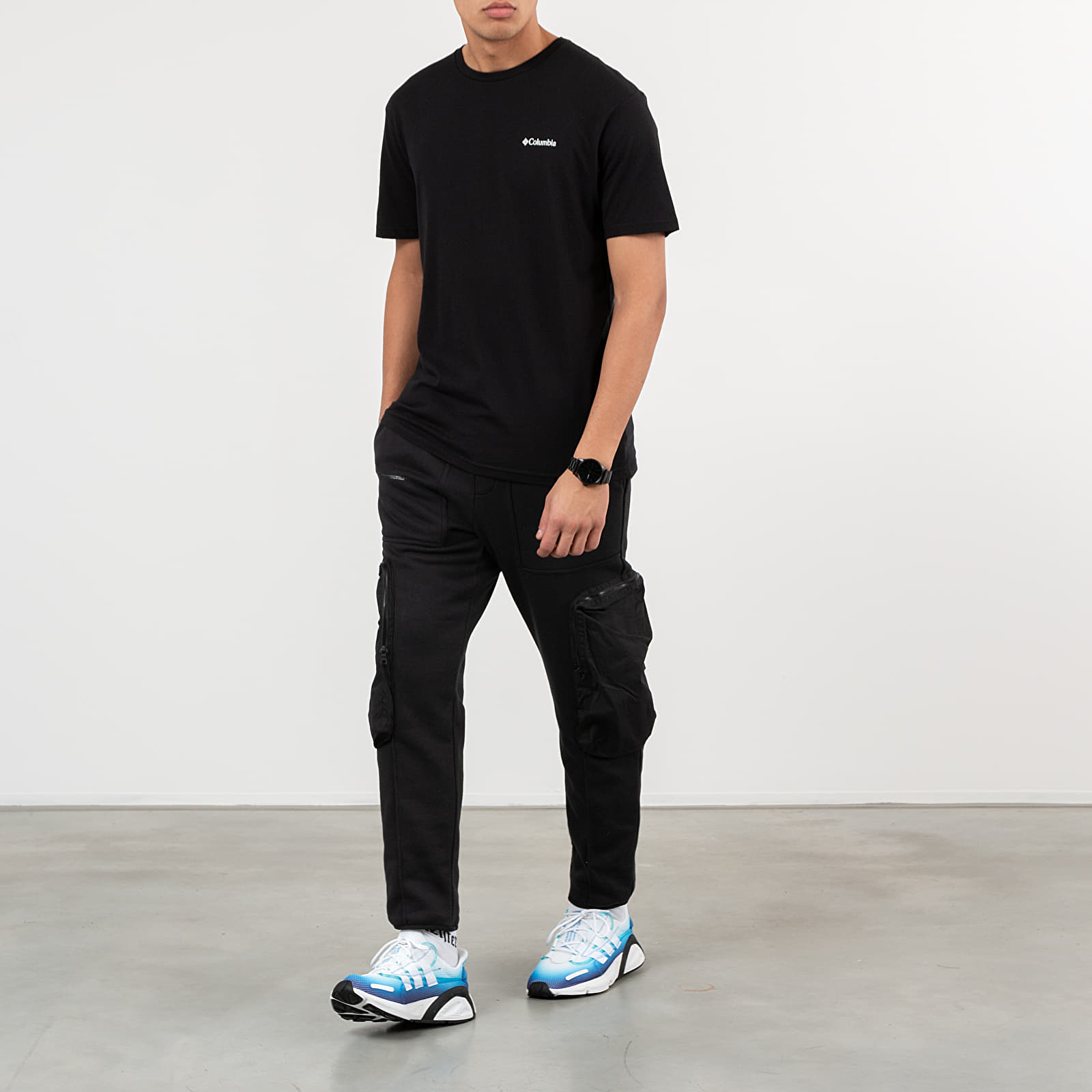 Magliette Columbia North Cascades Mini Logo Tee Black