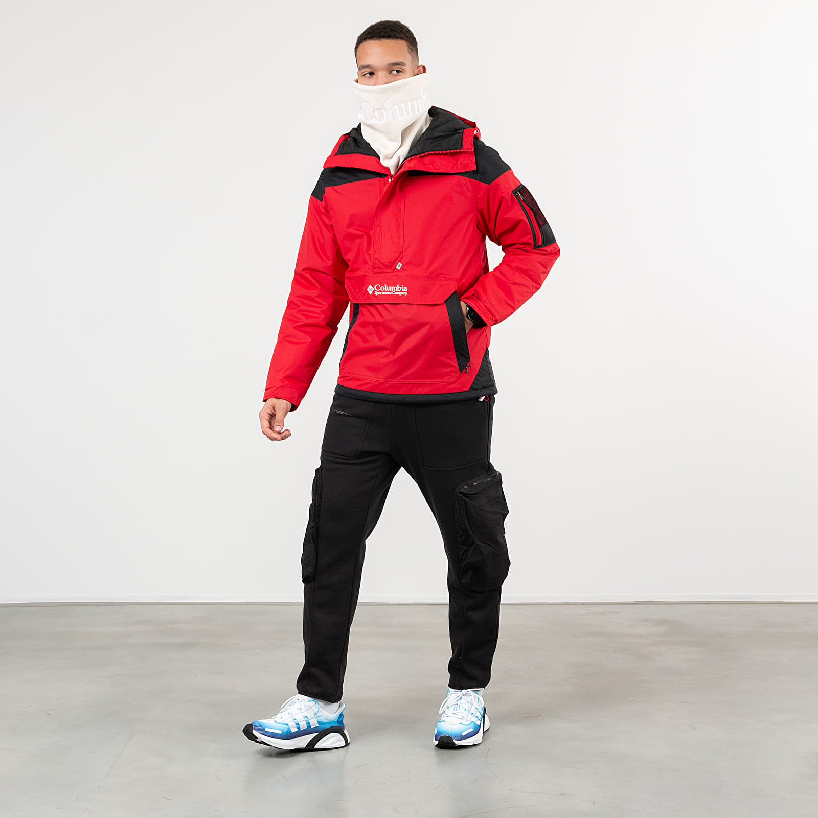 Chaquetas Columbia Challenger Pullover Jacket Red/ Black