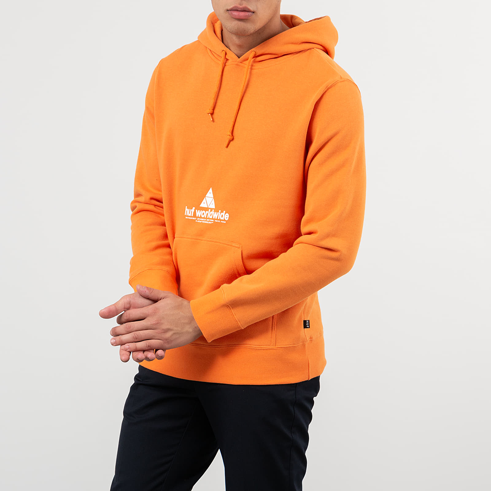 Hoodies and sweatshirts HUF Peak 3.0 Hoodie Russet Orange