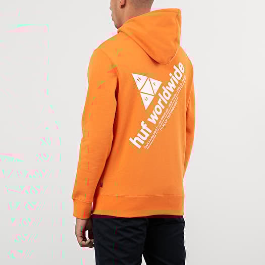 Huf on sale orange hoodie