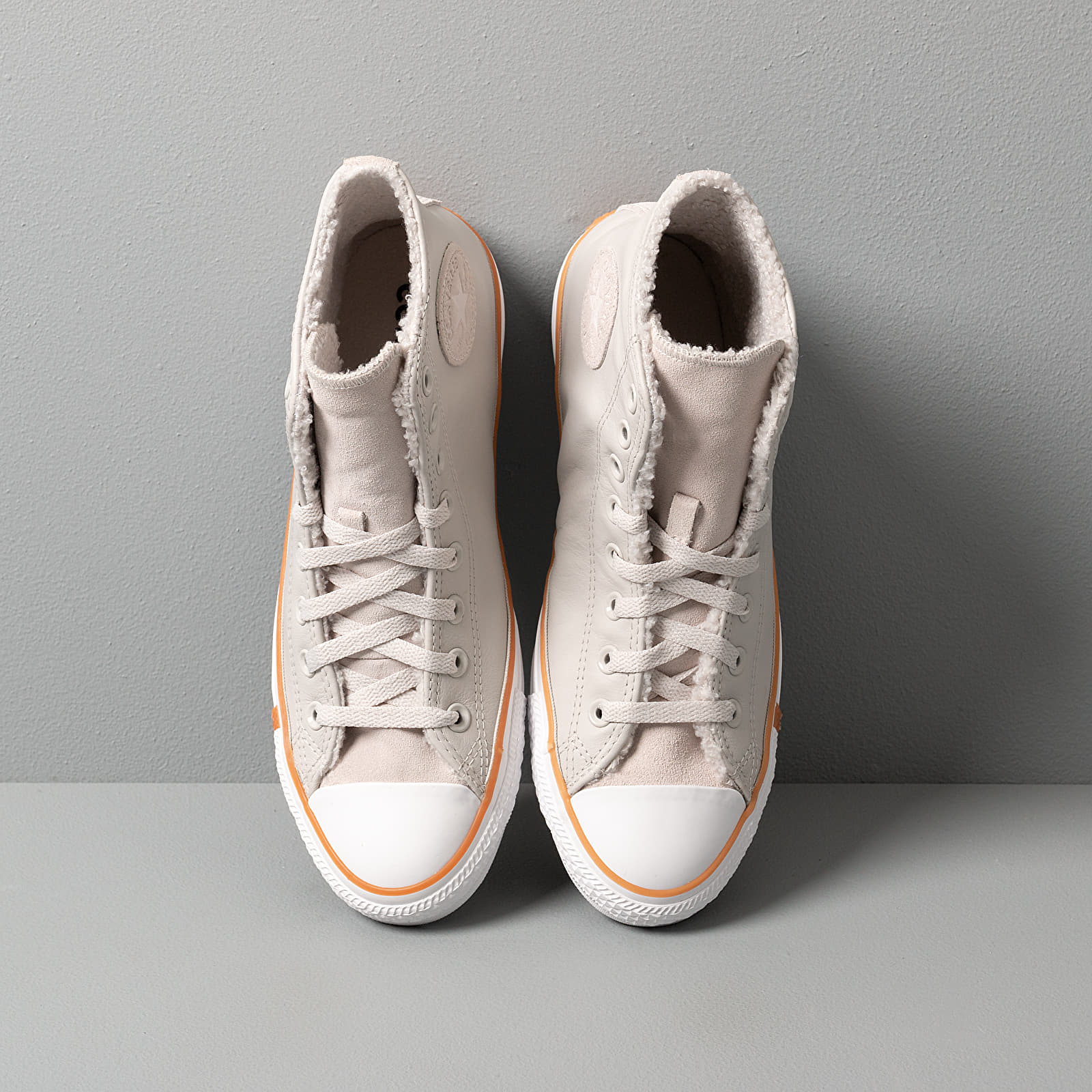 Men's shoes Converse Chuck Taylor All Star Faux Shearling Pale Putty/ White/ Honey
