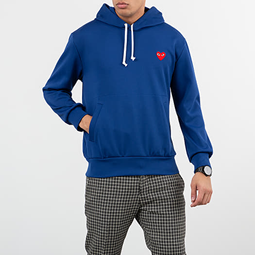 Comme de garcon blue hoodie on sale