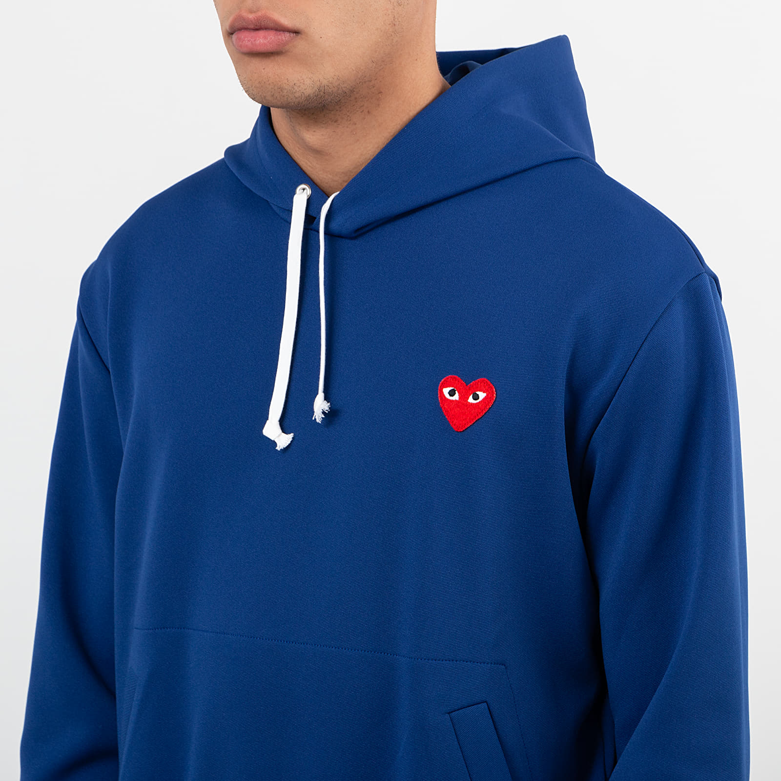 Hoodies and sweatshirts Comme des Garcons PLAY Hoodie Blue Footshop