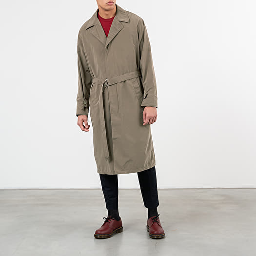 Coats Our Legacy Longfin Coat Velvet Grey Footshop
