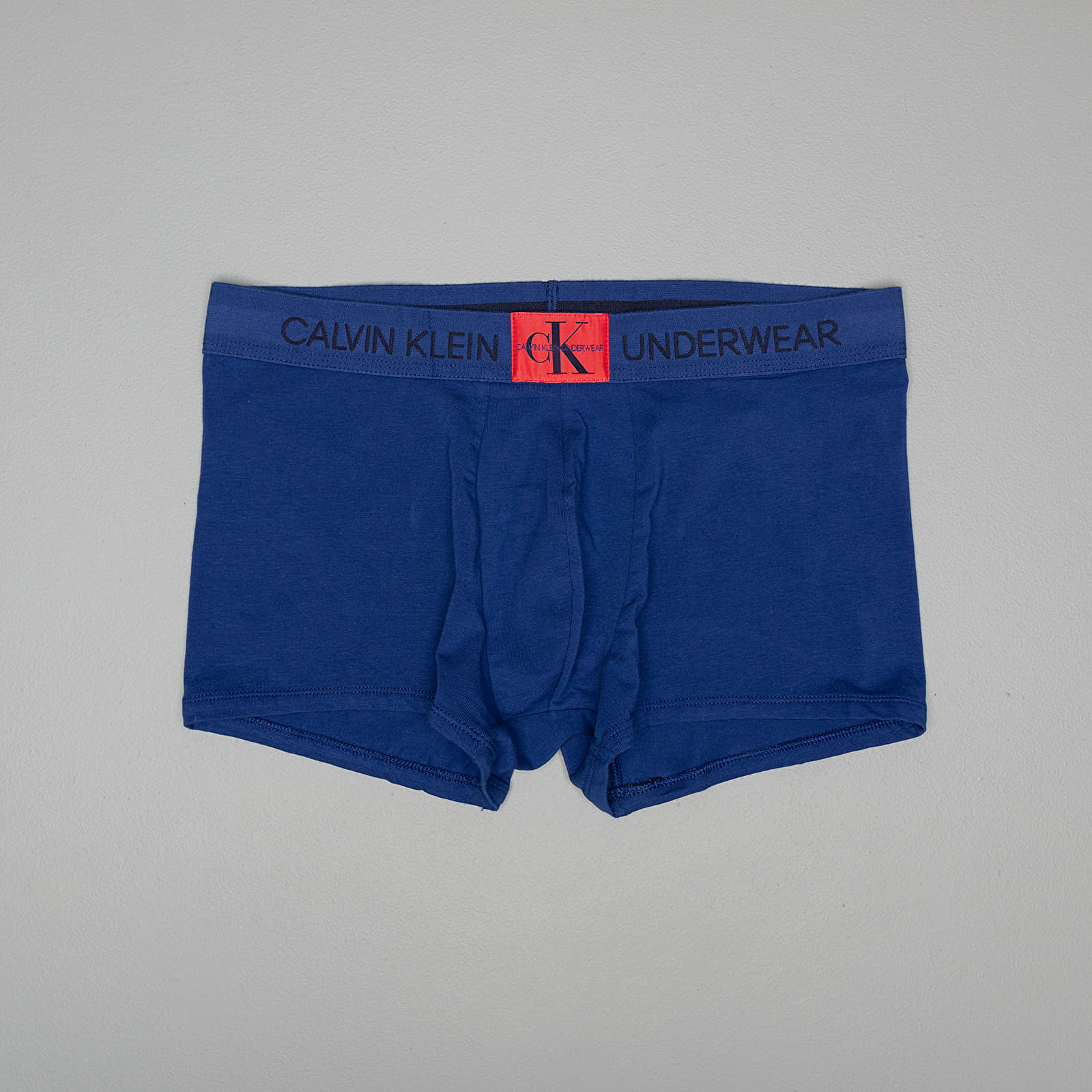 Calzoncillos de boxer Calvin Klein Monogram Trunk Blue