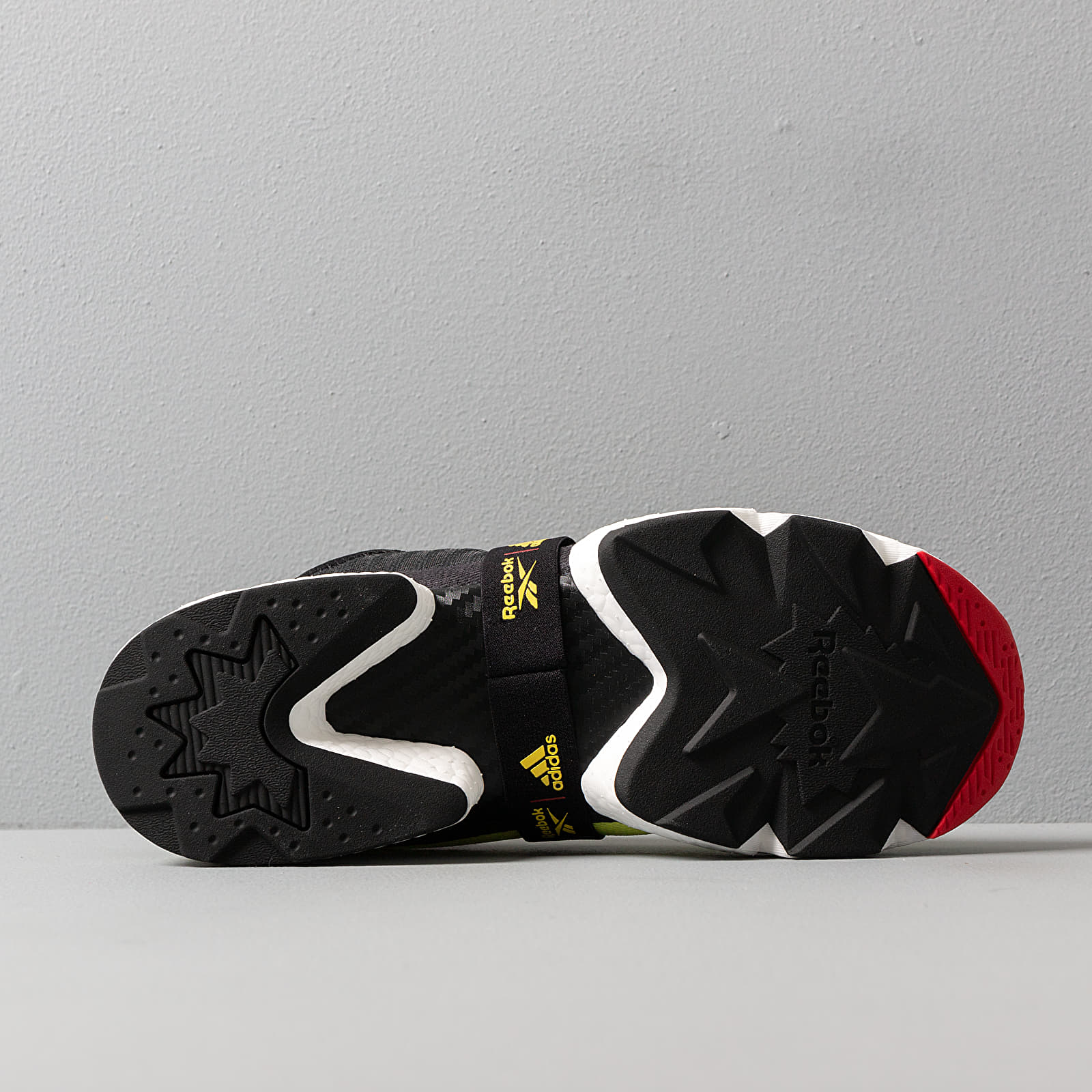 Men s shoes Reebok Sole Fury BOOST Black Hypergreen Rbk Red Footshop