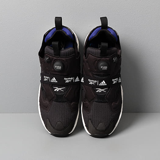 reebok instapump fury boost black blue