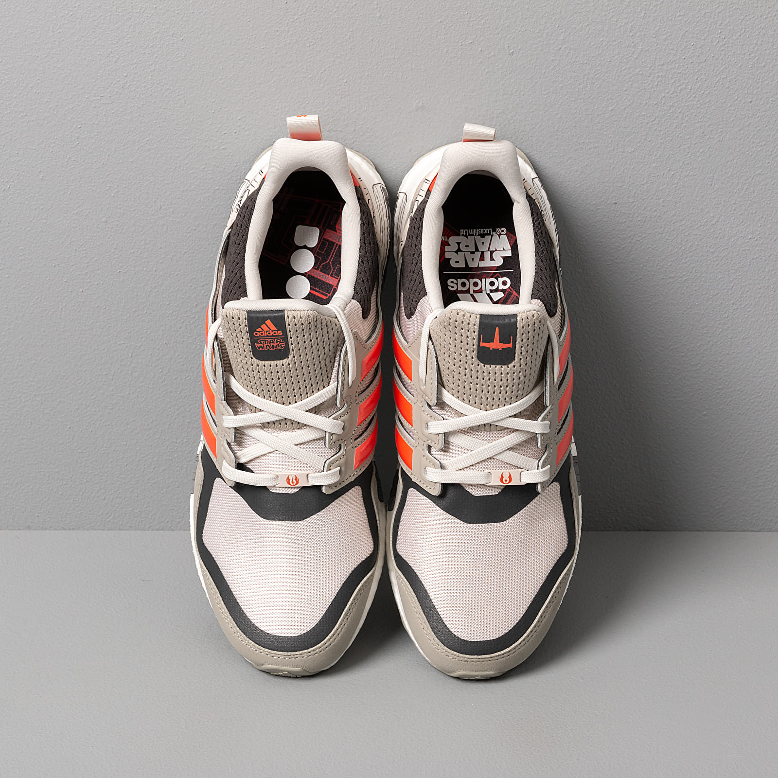 Scarpe uomo adidas x Star Wars UltraBOOST S L Sesame Active Orange Carbon Footshop