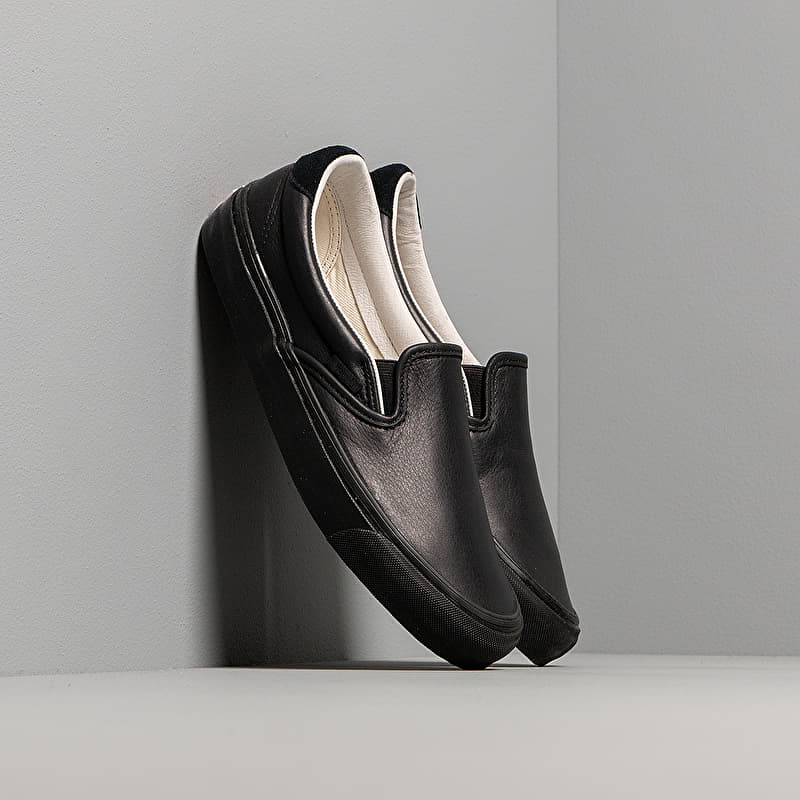 Vans Vault OG Slip-On 59 LX (Leather/ Suede) Black | Footshop