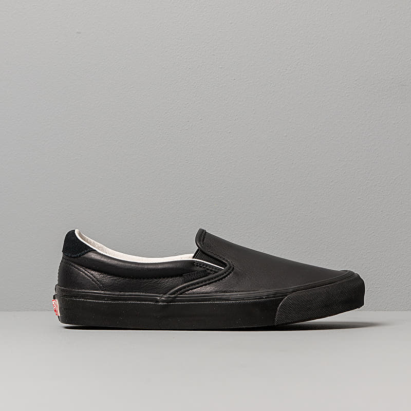 Vans Vault OG Slip-On 59 LX (Leather/ Suede) Black | Footshop