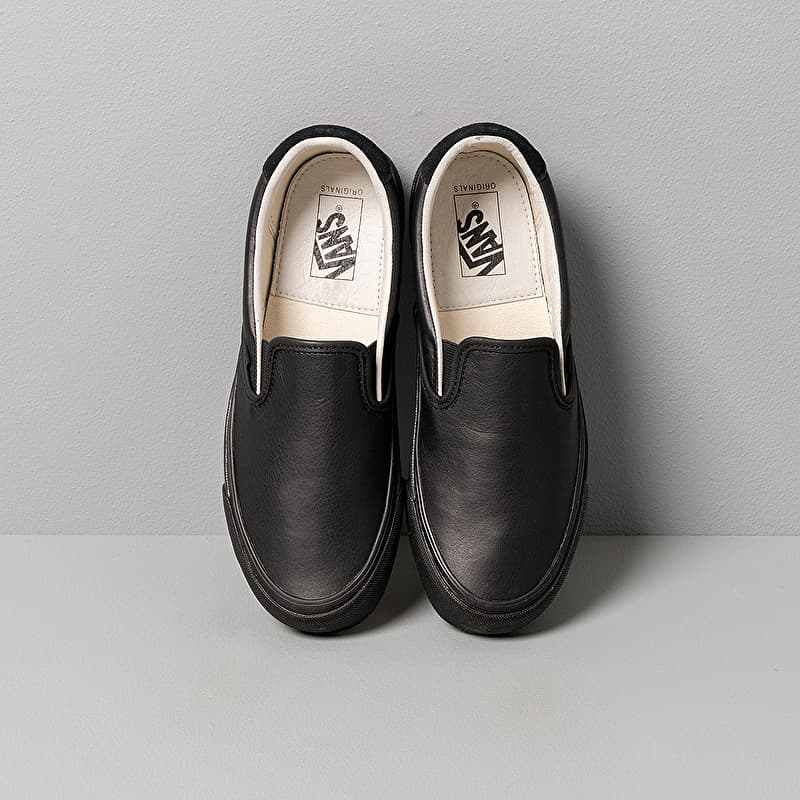 Vans Vault OG Slip-On 59 LX (Leather/ Suede) Black | Footshop