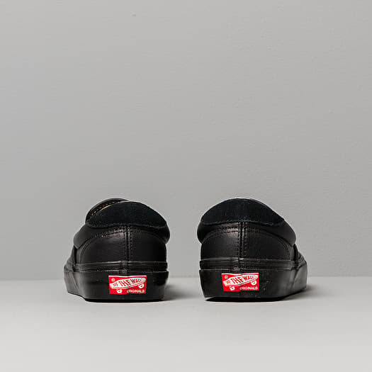 Vans slip on cuir homme on sale