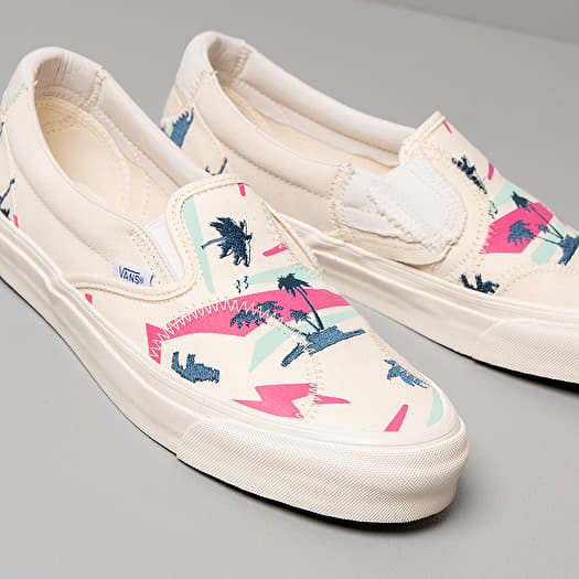 Embroidered vans slip ons online