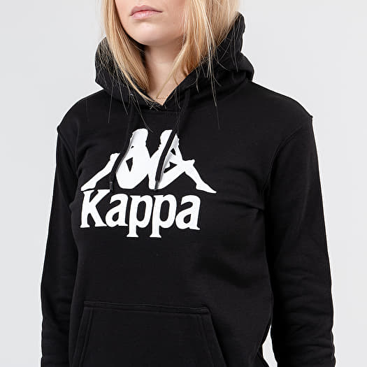 Sudaderas Kappa Authentic Zouk Hoodie Black Footshop
