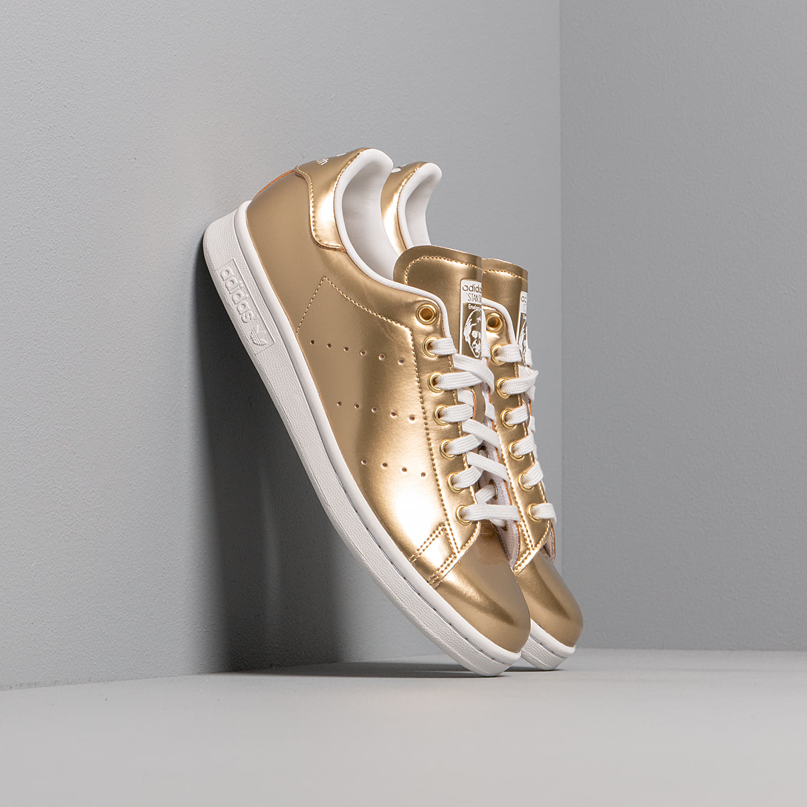 Men's shoes adidas Stan Smith Gold Metalic/ Gold Metalic/ Crystal White