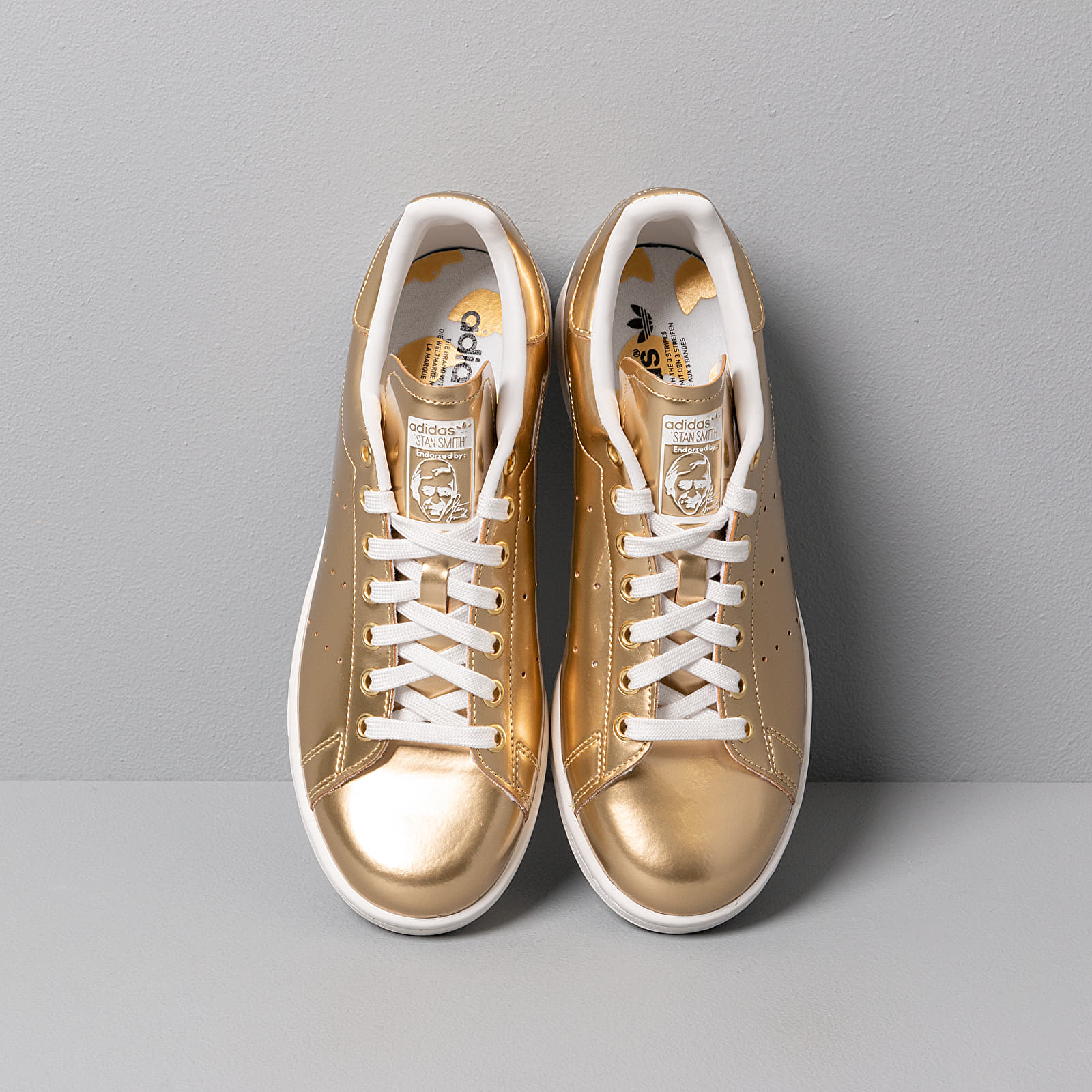 Men s shoes adidas Stan Smith Gold Metalic Gold Metalic Crystal