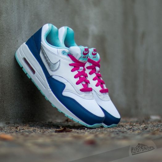 Air max 1 shop pink and blue