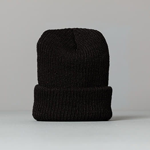 Hats RIPNDIP Lord Nermal Rib Beanie Black Footshop
