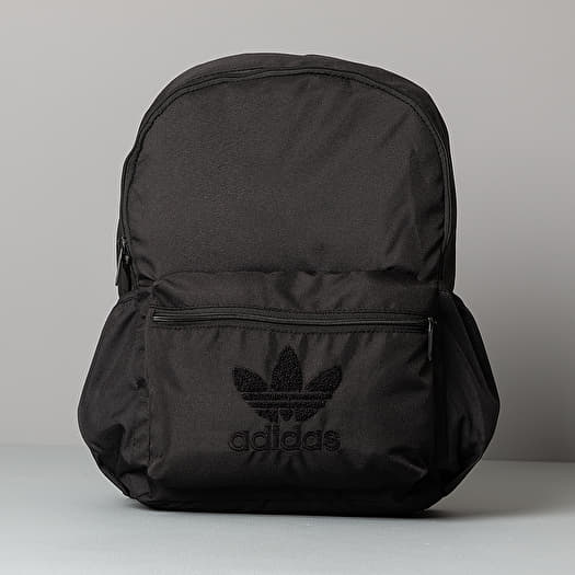 Adidas originals logo backpack in black clearance