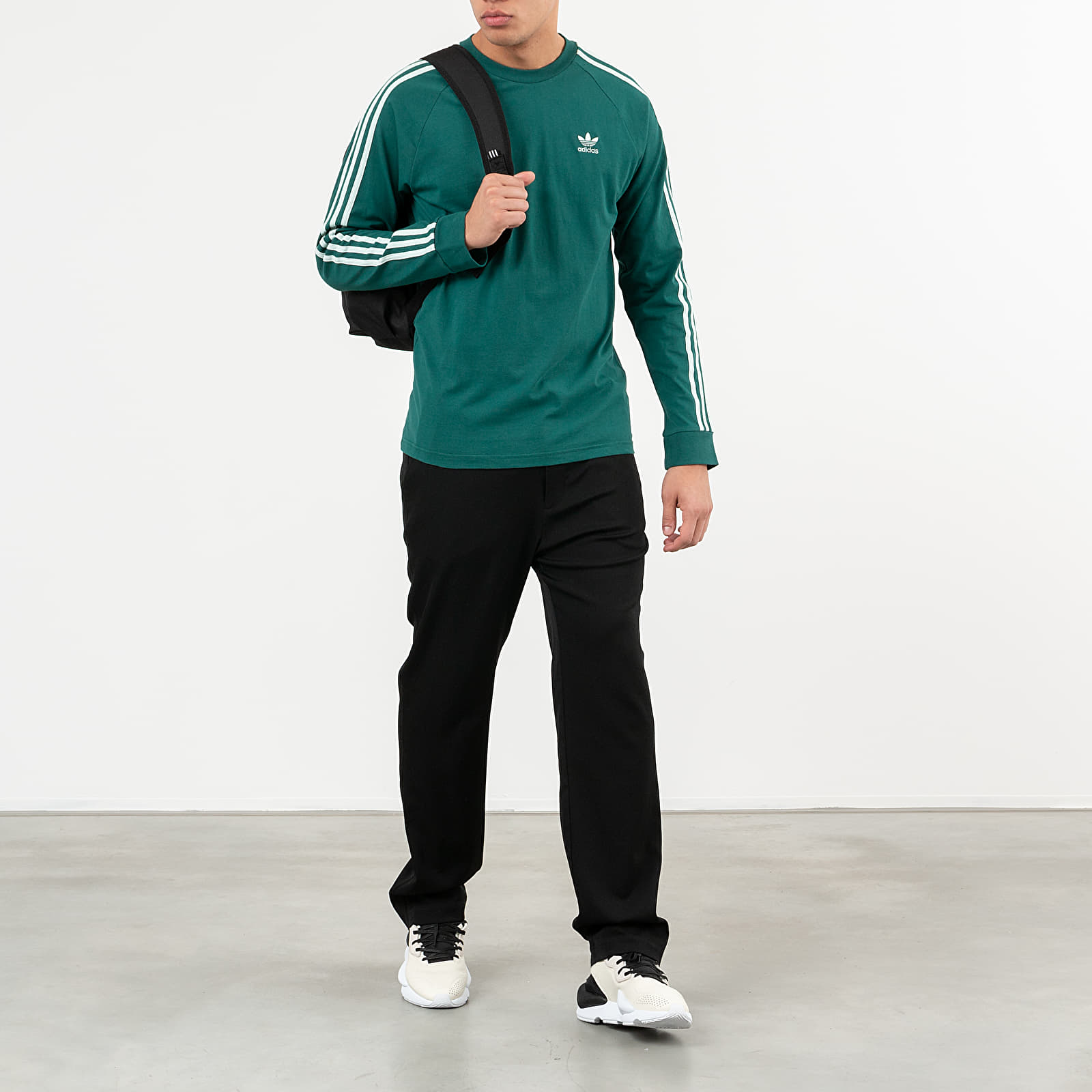 T-shirts adidas 3-Stripes Tee Noble Green/ Vapor Green