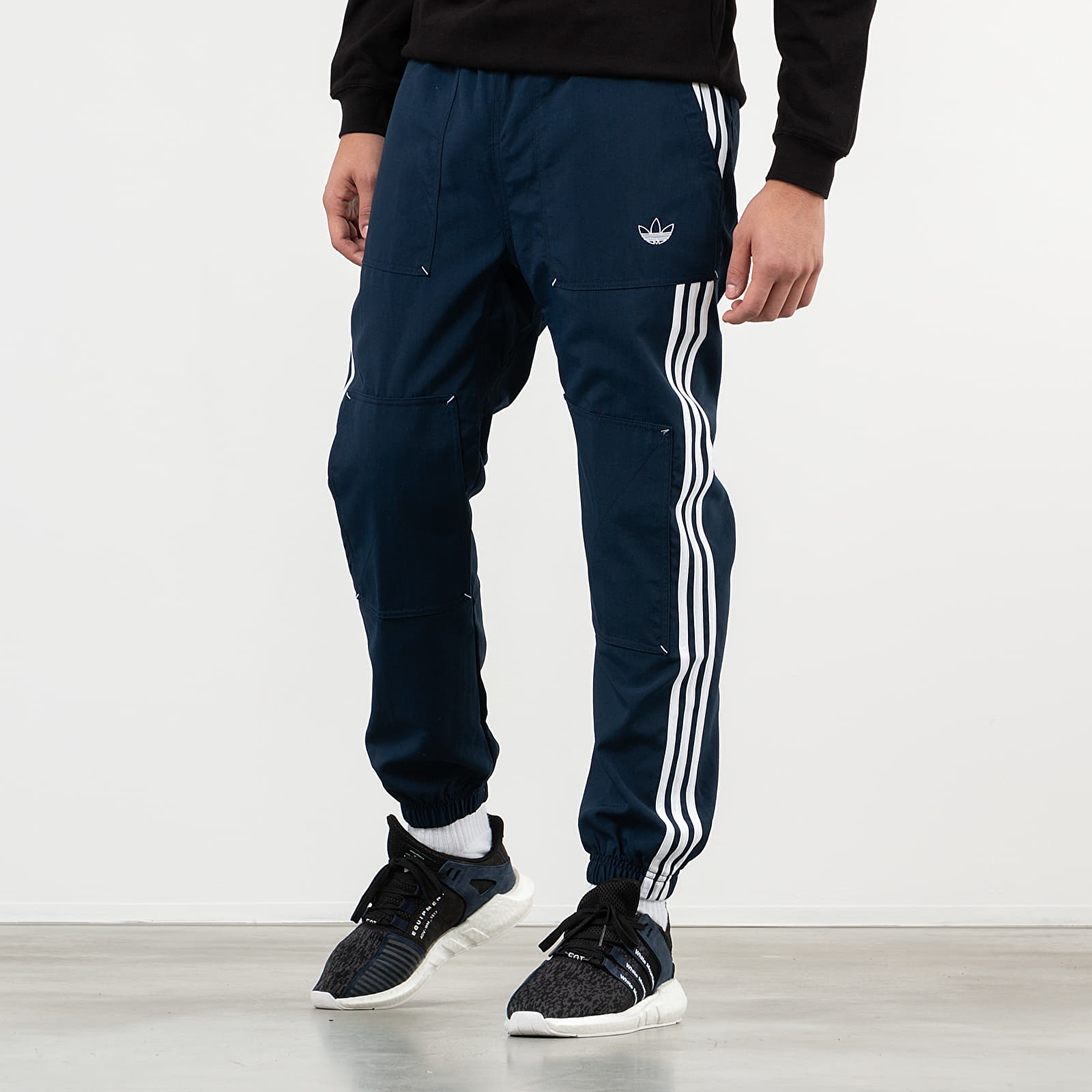 Pants adidas Assymetric Workwear Pants Collegiate Navy/ White