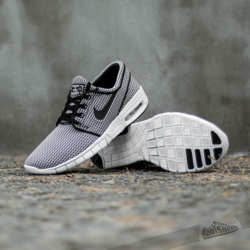 Men s shoes Nike Stefan Janoski Max Black Black White Footshop