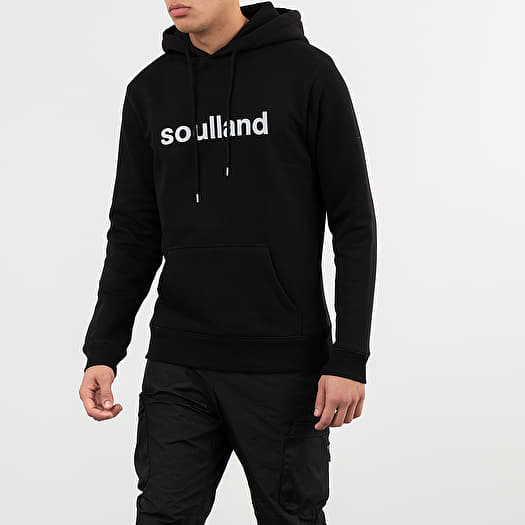 Sudaderas Soulland Googie Hoodie Black Footshop