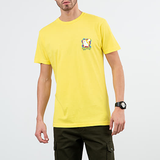 T-shirt Rip N Dip Lord Nermal Homme – Jaune, Taille M – Coton, Imprimé