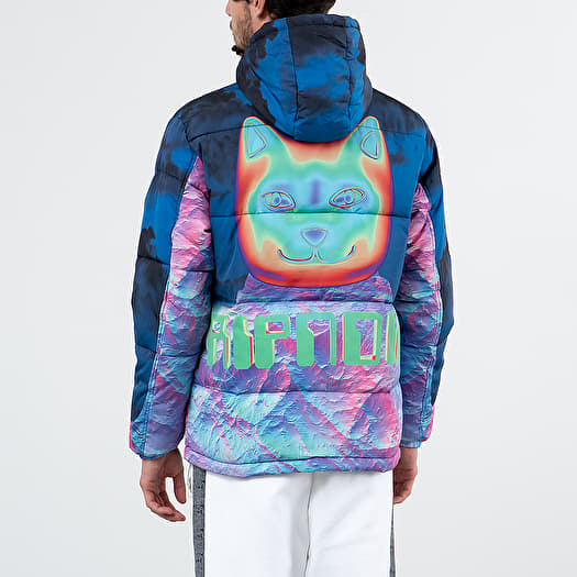 Jackets RIPNDIP Thermal Nermal Puffer Jacket Blue Footshop