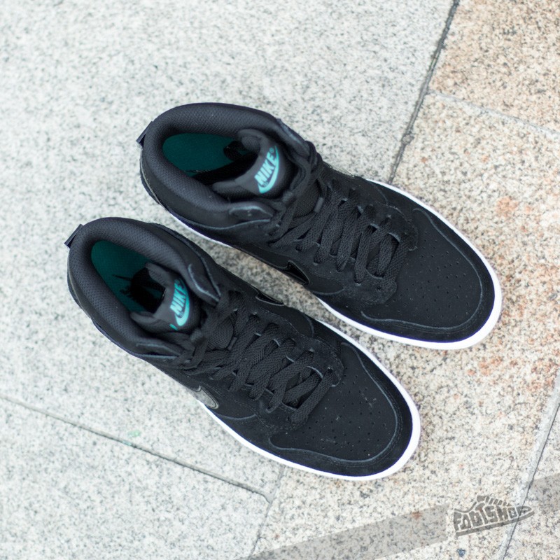 Zapatillas mujer Nike Wmns Dunk Sky Hi Essential Black/Black-Sail-Gum Brown