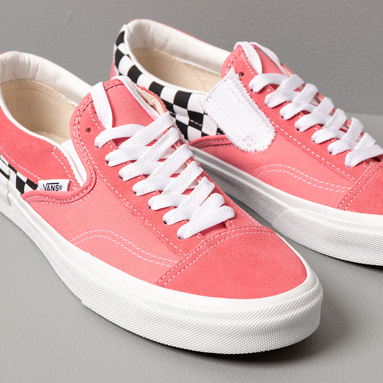 Strawberry checkerboard vans hotsell