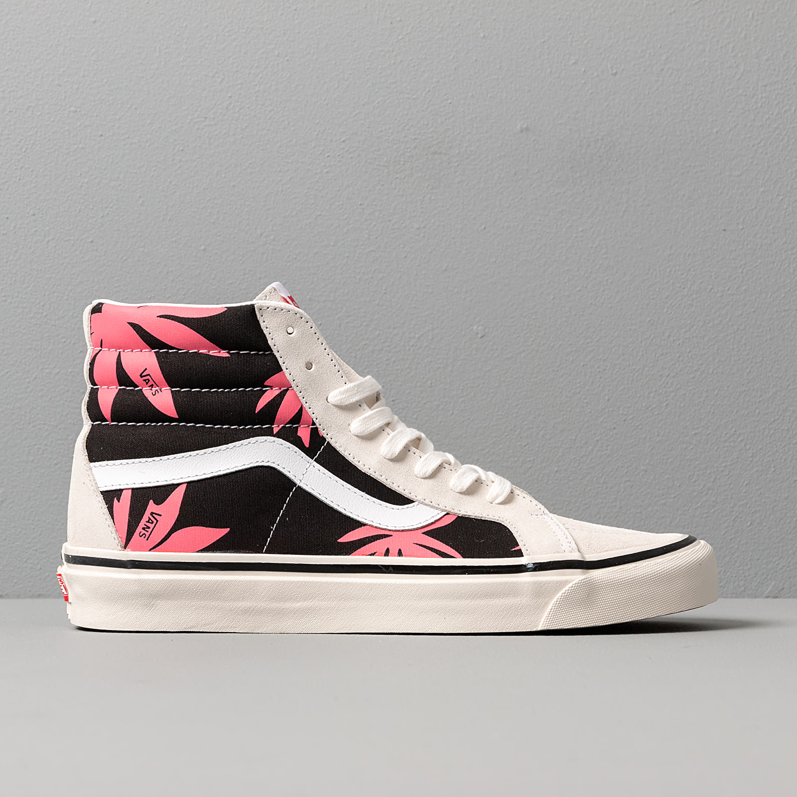 Men's shoes Vans Sk8-Hi 38 Dx (Anaheim Factory) Beige/ Black/ Red Leaves