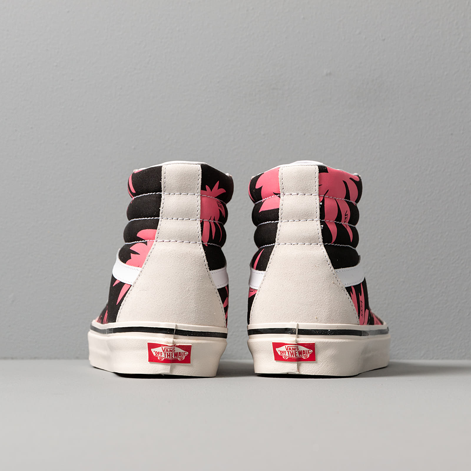 Men's shoes Vans Sk8-Hi 38 Dx (Anaheim Factory) Beige/ Black/ Red Leaves