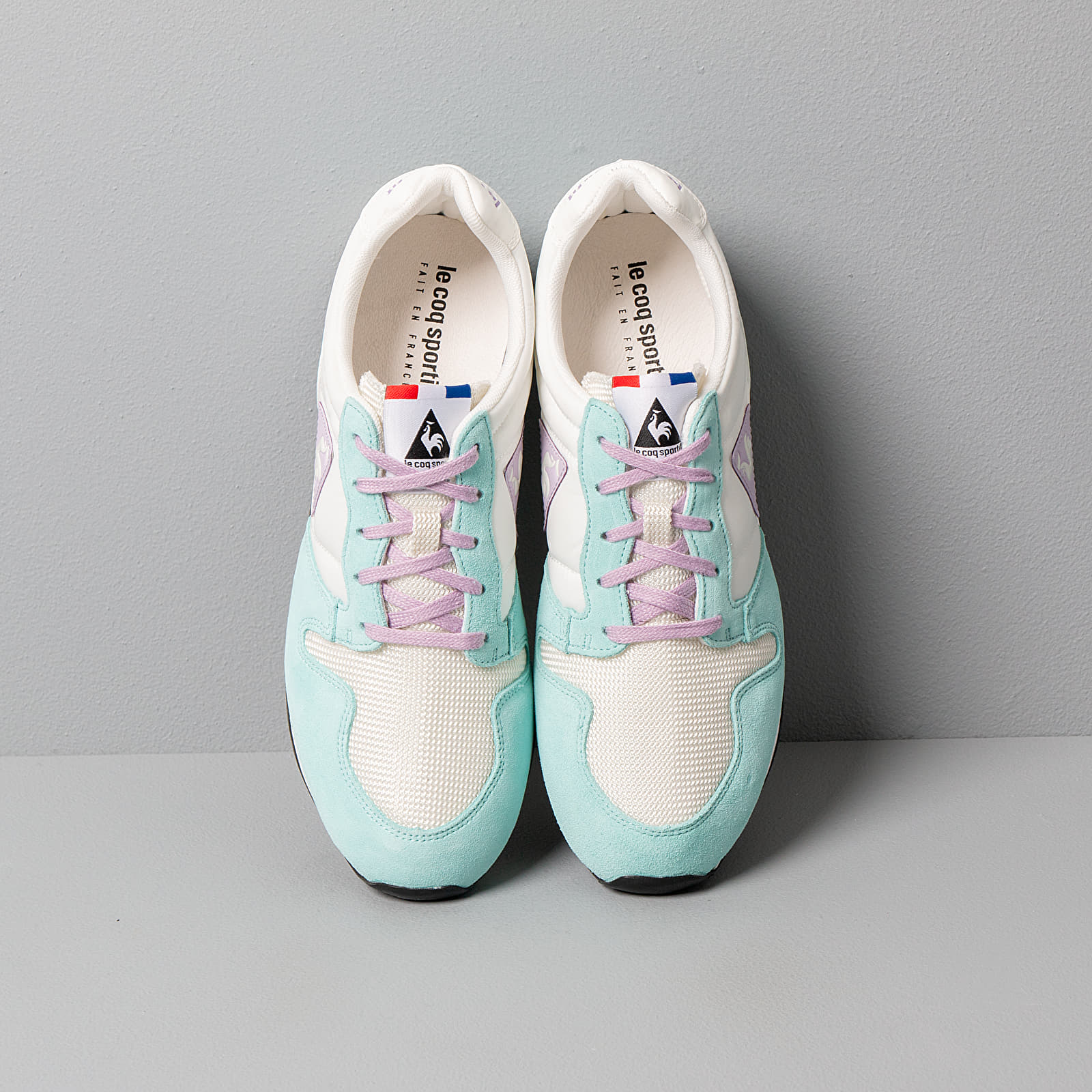 Încălțăminte și sneakerși pentru femei le coq sportif Omega W Blue Light/ Marshmallow