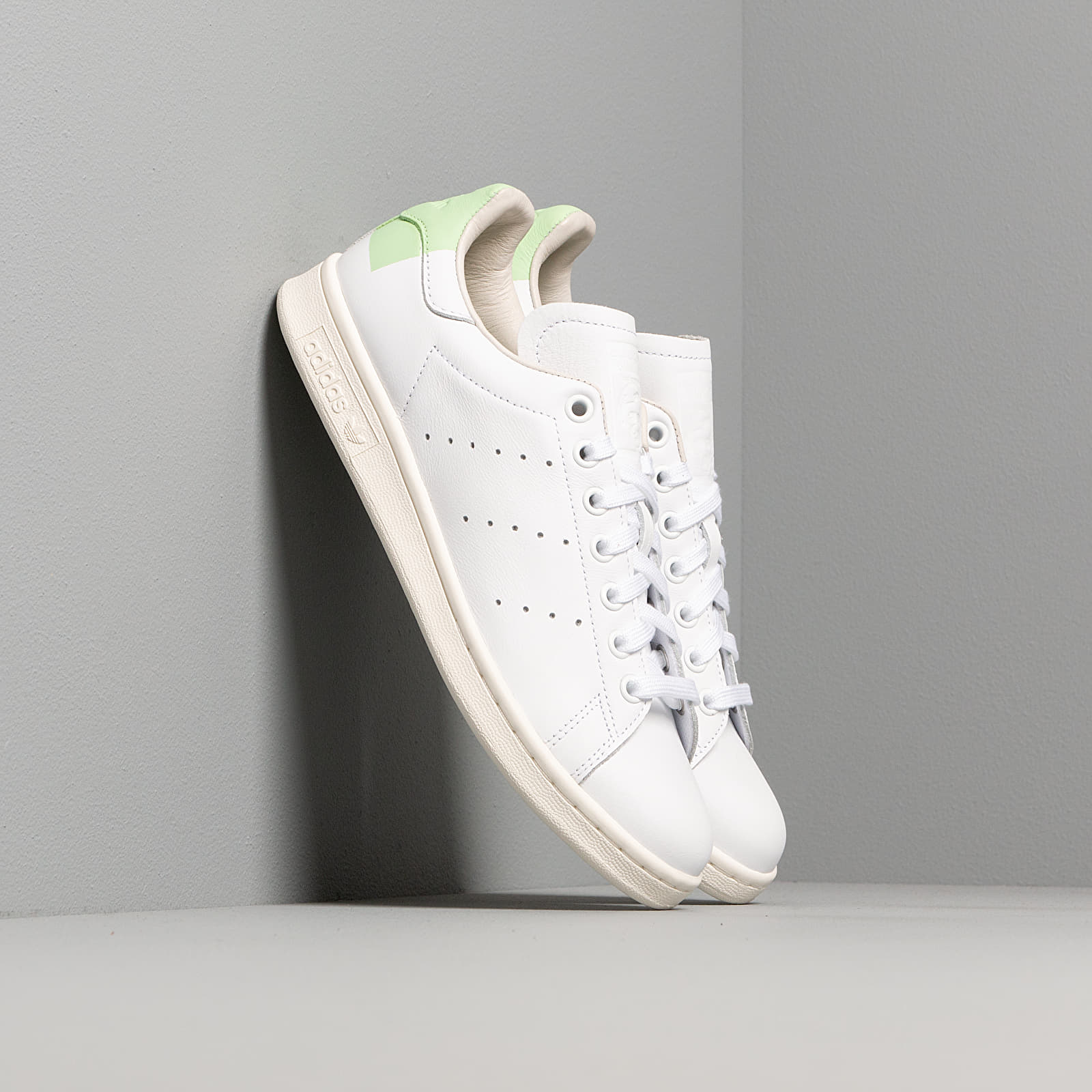 Naiste jalatsid adidas Stan Smith W Ftw White/ Glow Green/ Off White