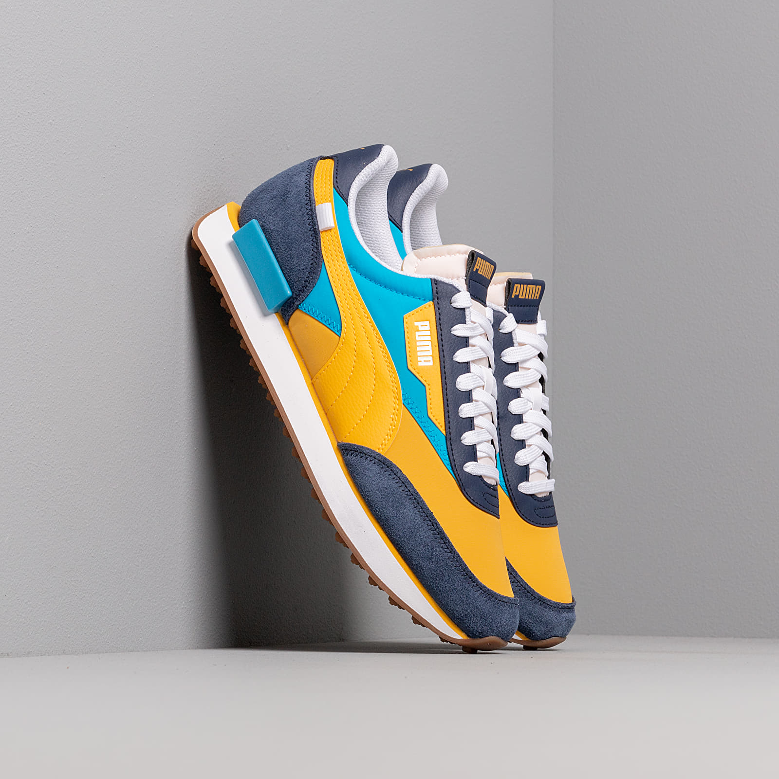 Men s shoes Puma Future Rider OG Pack Peacoat Spectra Yellow Footshop