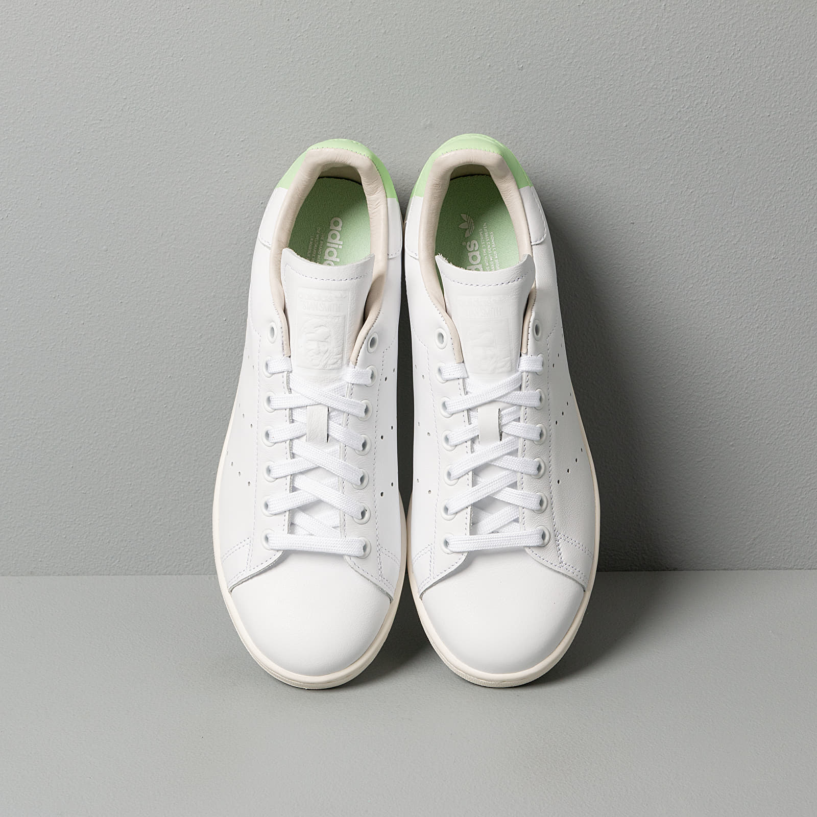 Naiste jalatsid adidas Stan Smith W Ftw White/ Glow Green/ Off White