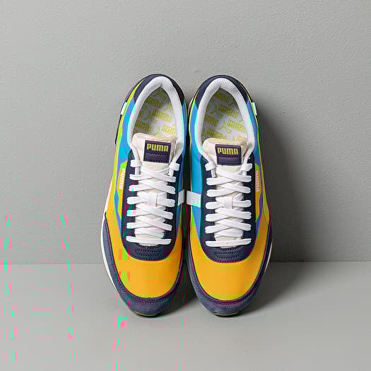 Puma peacoat sales yellow